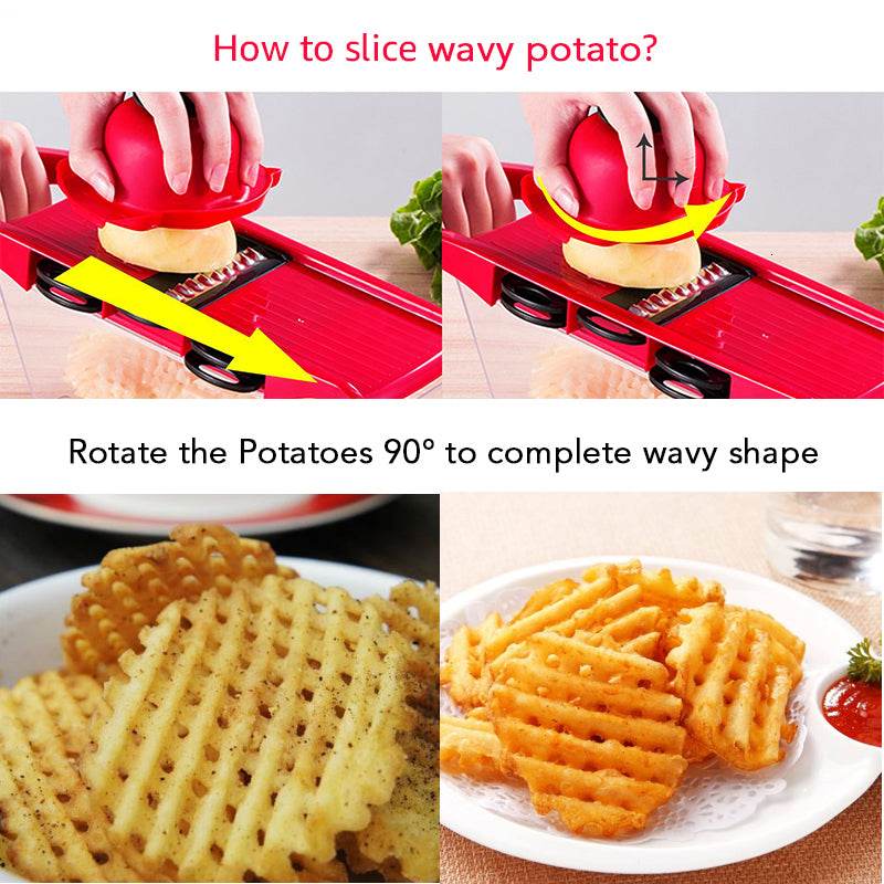 Multi-functional stainless steel grater - Mubimart