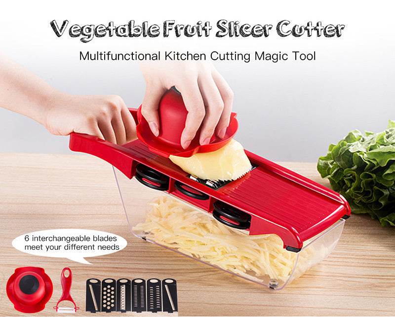 Multi-functional stainless steel grater - Mubimart