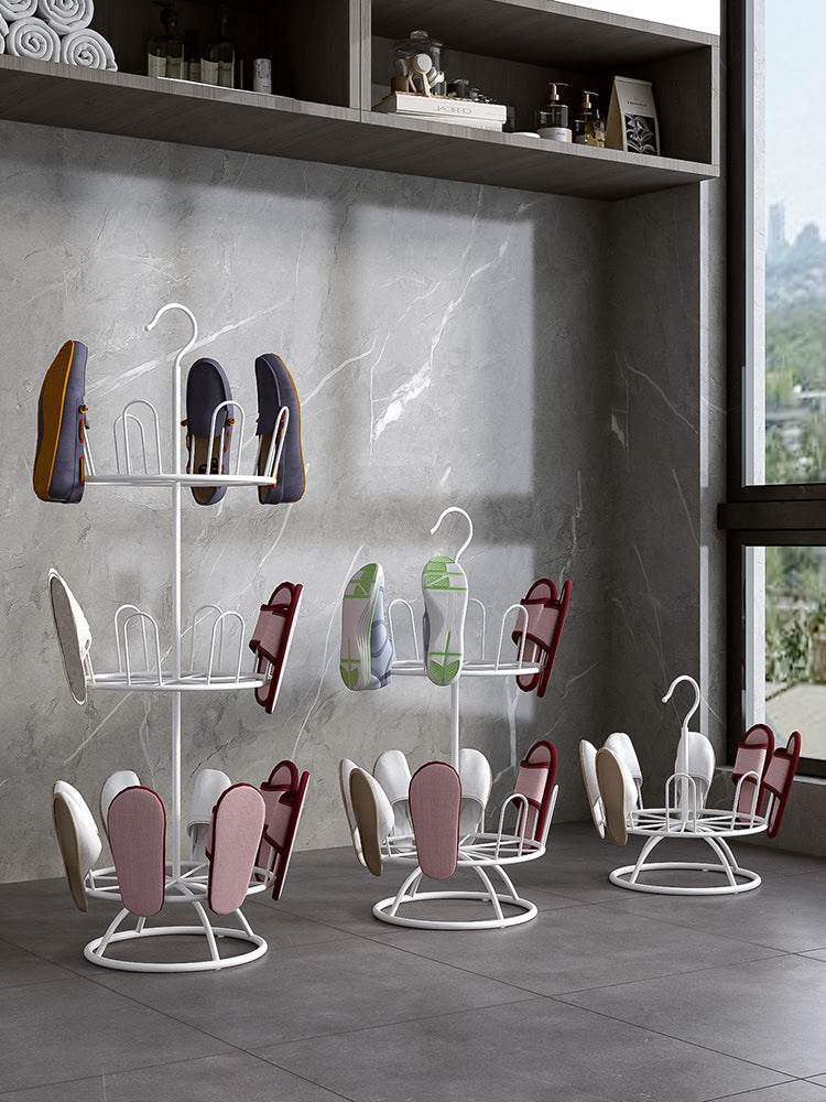 Multi-layer Shoe Rack Iron Simple Slipper Rack - Mubimart