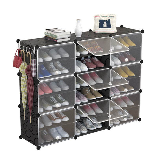 Multi-layer combination storage shoe rack - Mubimart
