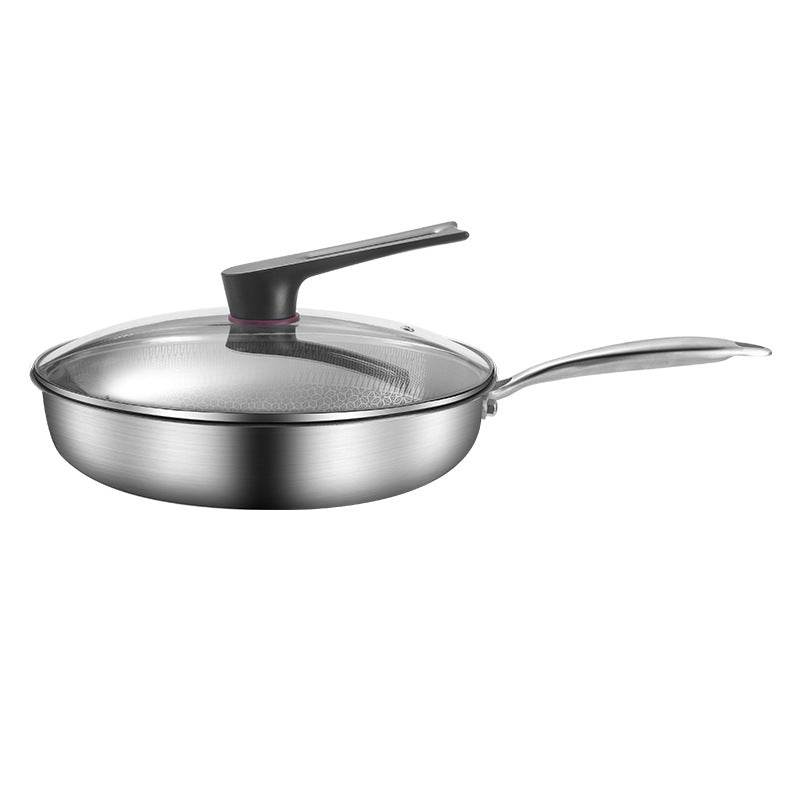 Multi-purpose Honeycomb Stainless Steel Deepening Pan - Mubimart