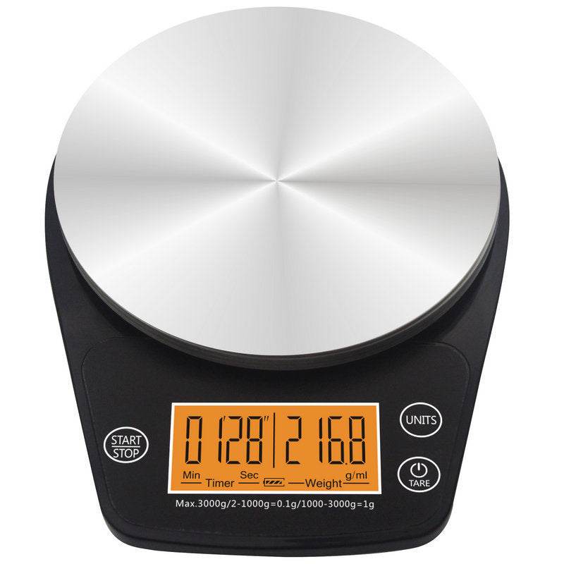 Multifunction LCD Digital Hand Drip Coffee Scale Kitchen Food Scale - Mubimart