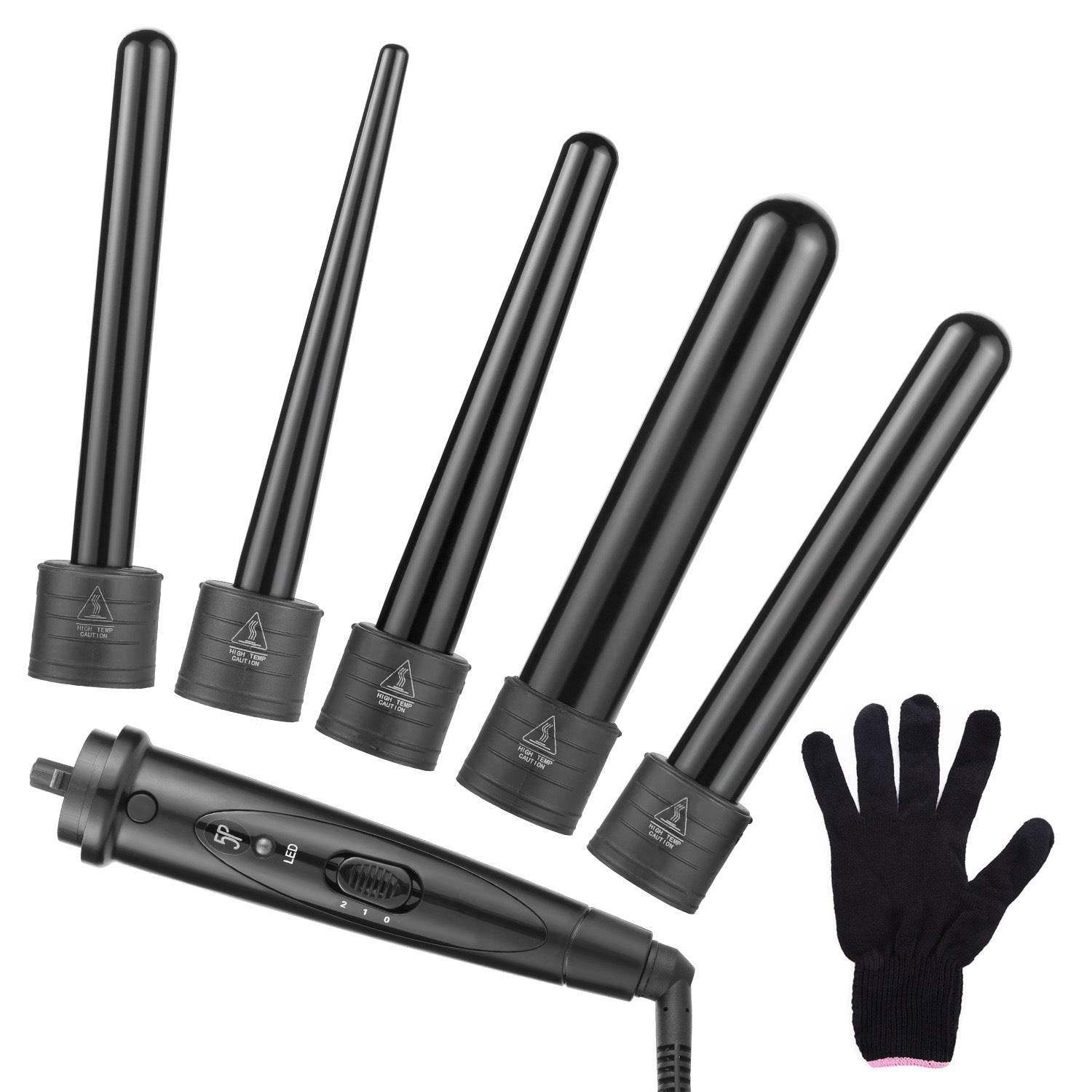 Multifunctional 5-in-1 Ceramic Hair Care Hair Curler - Mubimart