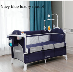 Multifunctional Baby Cot Splicing Large Bed Movable - Mubimart -  