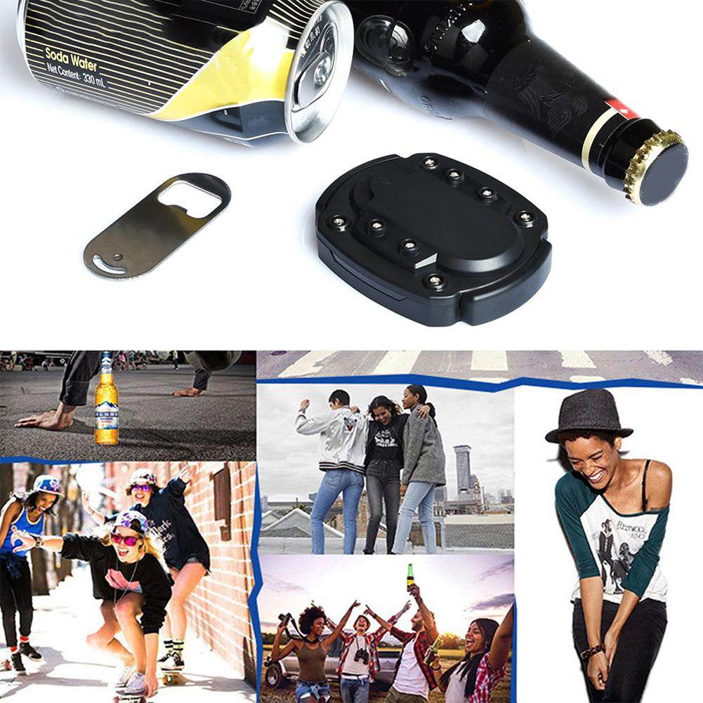 Multifunctional Can Opener Portable Stainless Steel Beer Screwdriver Can Opener - Mubimart