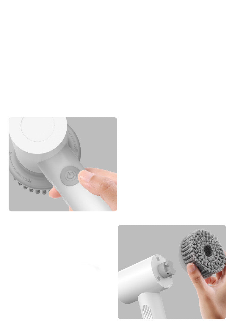 Multifunctional Clean Electric Cleaning Brush - Mubimart -  