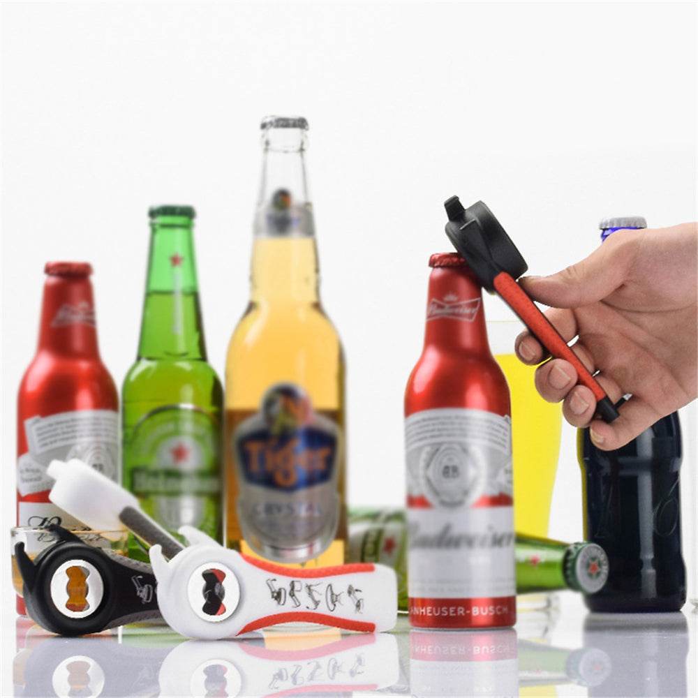 Multifunctional Ear Can Opener Creative Beer Soda Opener - Mubimart