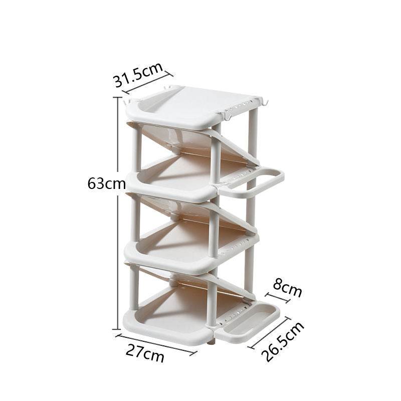Multifunctional Economical Dustproof Rack Shoe Cabinet - Mubimart