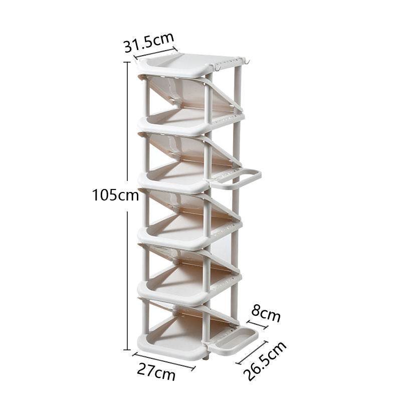 Multifunctional Economical Dustproof Rack Shoe Cabinet - Mubimart