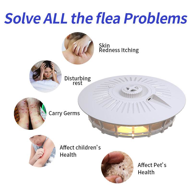 Multifunctional Flea Trap Lamp Outdoor Trap - Mubimart