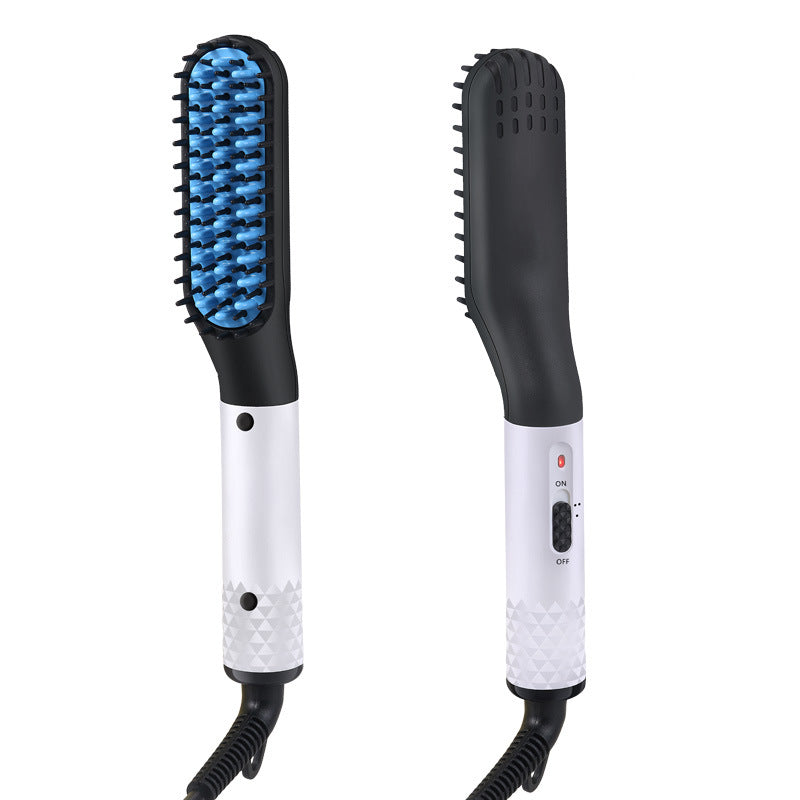 Multifunctional Hair Straightener Hair Comb Brush Men Beard Straightener Straightening - Mubimart -  