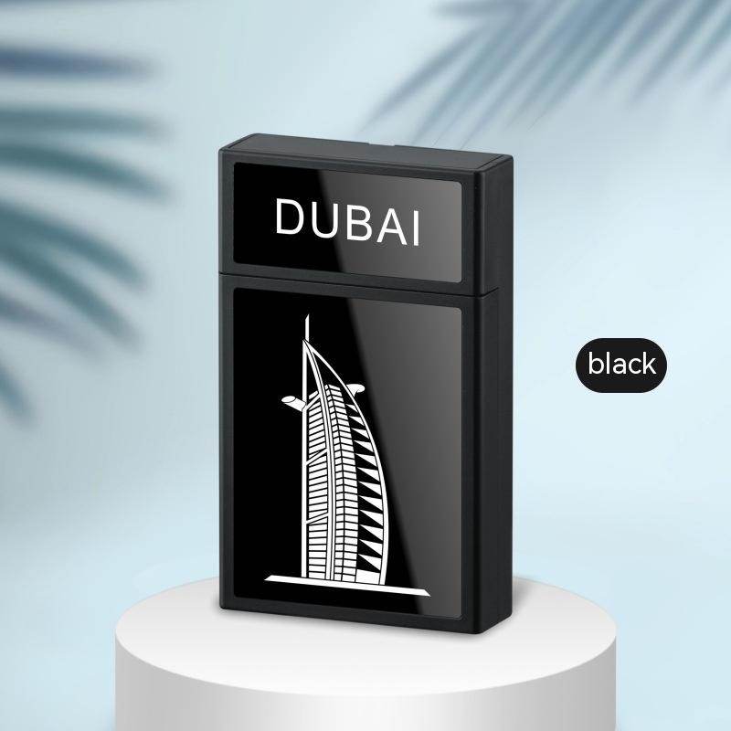Multifunctional Lighter Cigarette Case Cigarette Lighter Portable - Mubimart