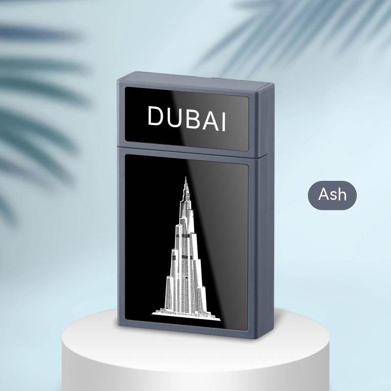 Multifunctional Lighter Cigarette Case Cigarette Lighter Portable - Mubimart