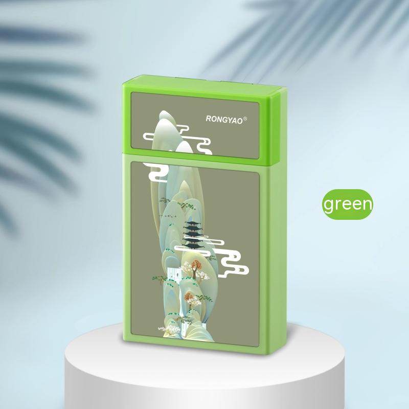 Multifunctional Lighter Cigarette Case Cigarette Lighter Portable - Mubimart