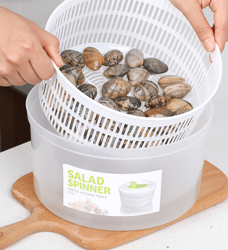 Multifunctional Manual Salad Vegetable Dehydrator For Kitchen - Mubimart