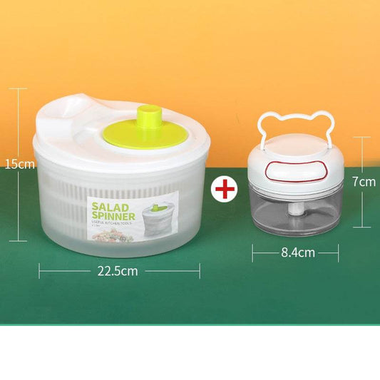 Multifunctional Manual Salad Vegetable Dehydrator For Kitchen - Mubimart