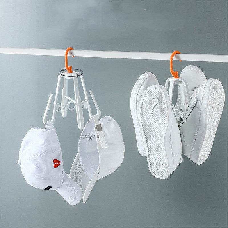 Multifunctional Shoe Rack Rotatable Balcony Shoe Rack Storage Rack - Mubimart