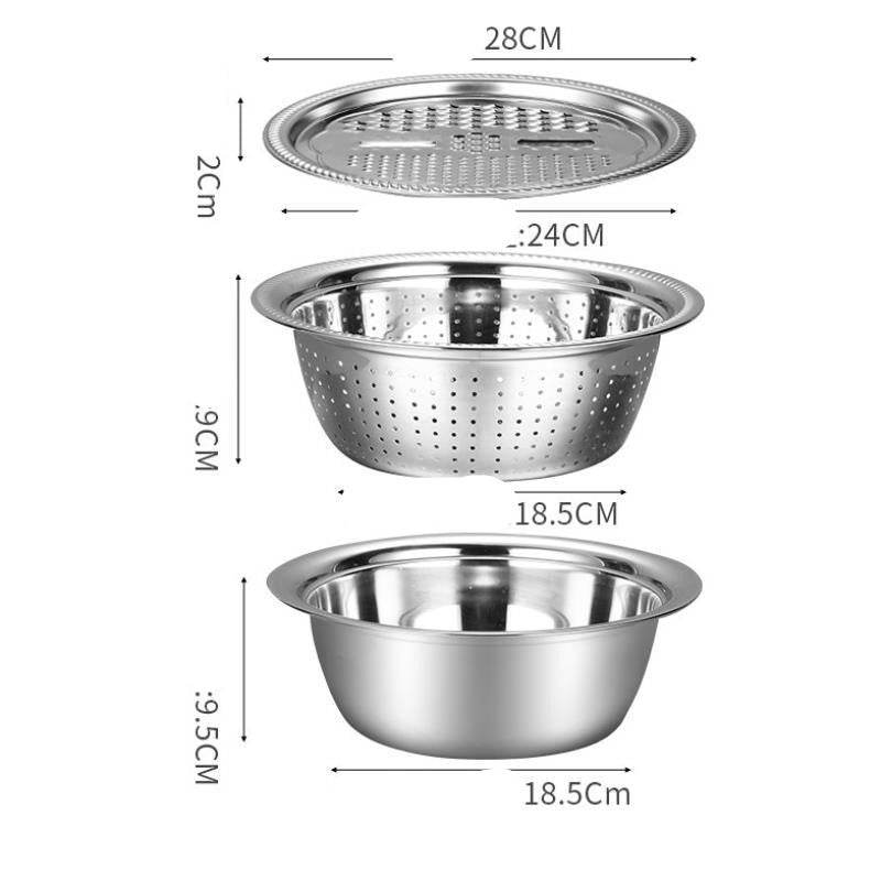 Multifunctional Stainless Steel Vegetable Chopper - Mubimart