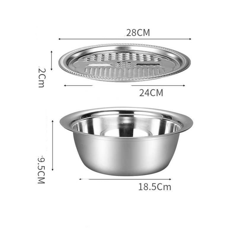 Multifunctional Stainless Steel Vegetable Chopper - Mubimart