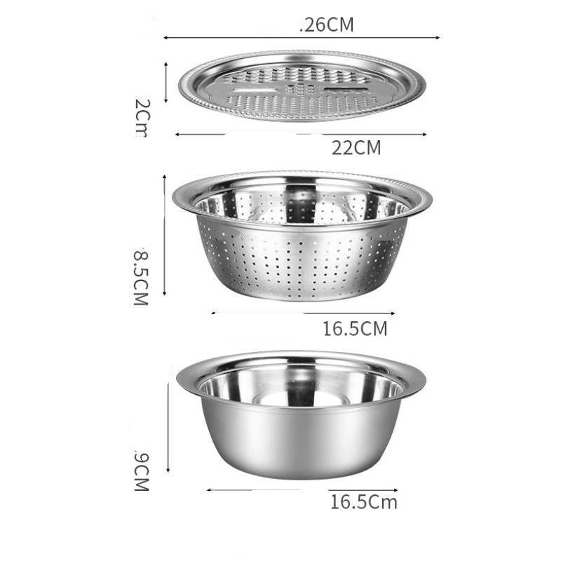 Multifunctional Stainless Steel Vegetable Chopper - Mubimart