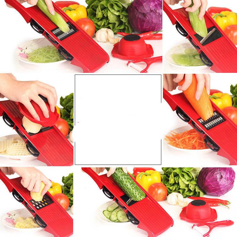 Multifunctional Vegetable Cutter Kitchen Grater - Mubimart