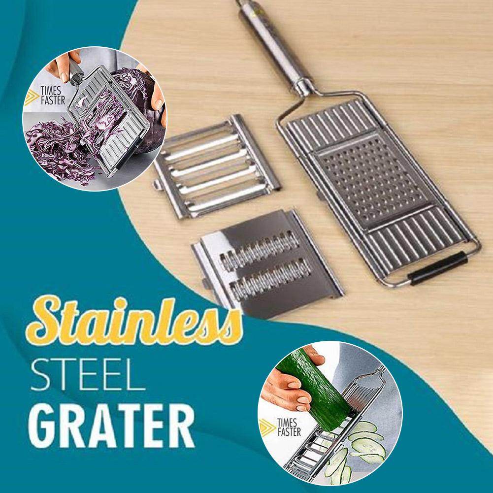 Multifunctional Vegetable Slicer Food Chopper Stainless Steel Kitchen Tools For Chop Up Various Fruits And Vegetables - Mubimart