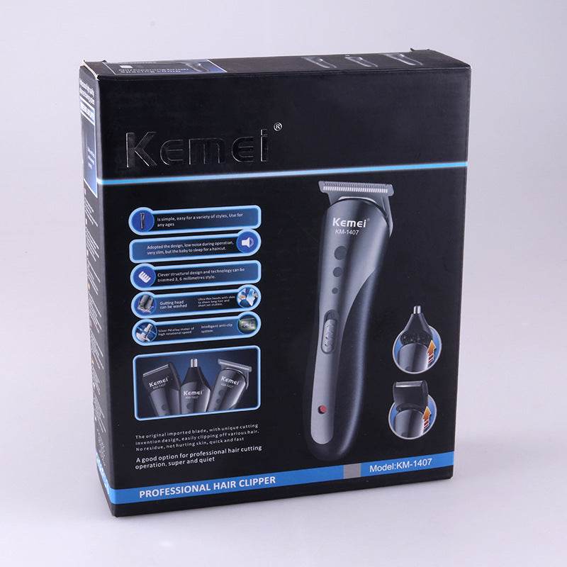 Multifunctional Waterproof Beard And Hair Nose Trimmer - Mubimart