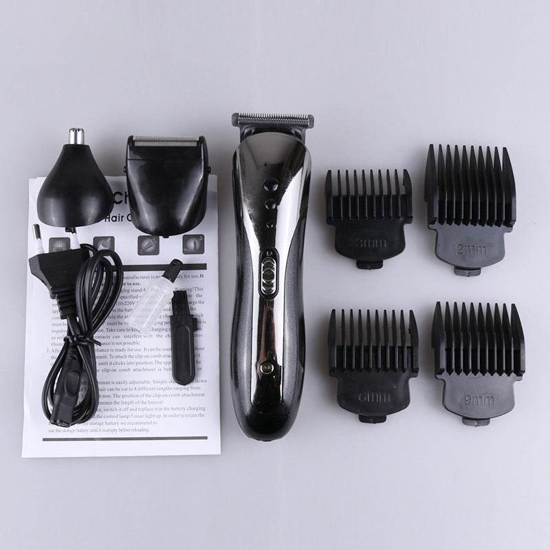 Multifunctional Waterproof Beard And Hair Nose Trimmer - Mubimart