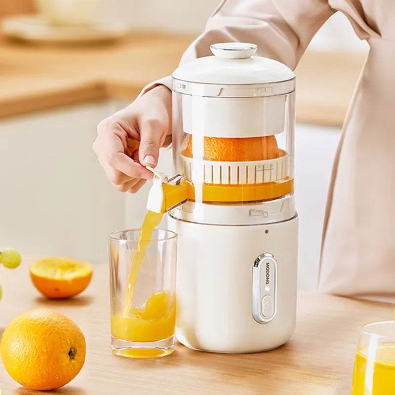 Multifunctional Wireless Electric Juicer Steel Orange Lemon Blender USB Portable Mini Fruit Squeezer Pressure Juicer Kitchen - Mubimart