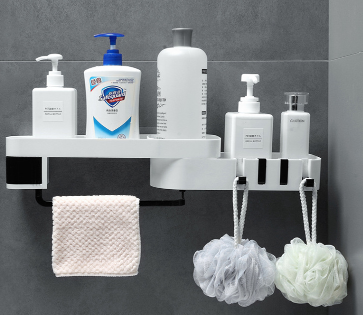 Multifunctional bathroom shelf - Mubimart -  