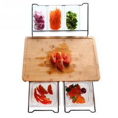 Multifunctional solid wood cutting board can be sorted - Mubimart -  