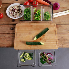 Multifunctional solid wood cutting board can be sorted - Mubimart -  