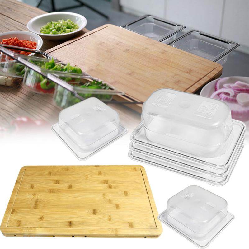Multifunctional solid wood cutting board can be sorted - Mubimart