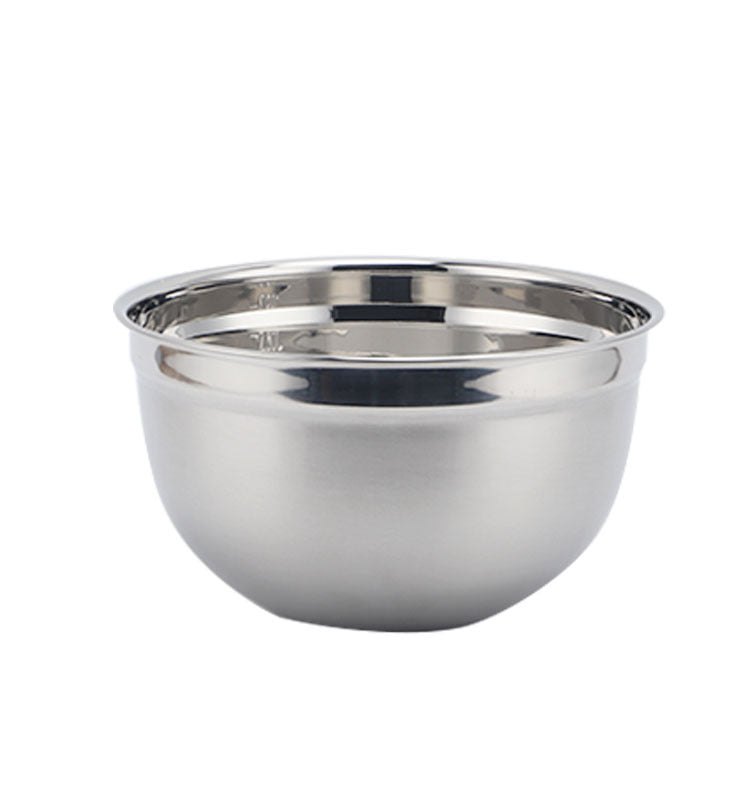 Multifunctional stainless steel salad bowl - Mubimart -  