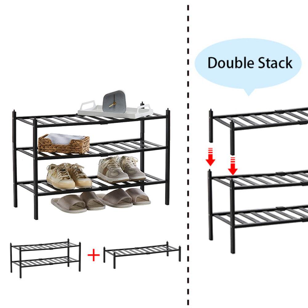 Multilayer Provincial Space Household Shelf Shoe Rack - Mubimart