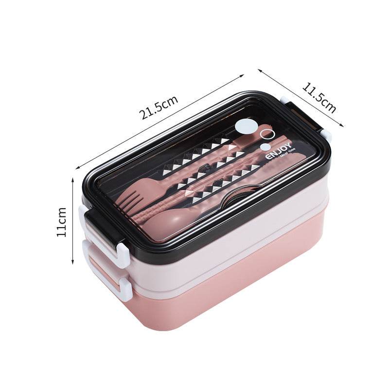MultilayerLlunch Box Bento Box Plastic Office Car Available - Mubimart