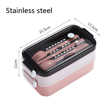 MultilayerLlunch Box Bento Box Plastic Office Car Available - Mubimart