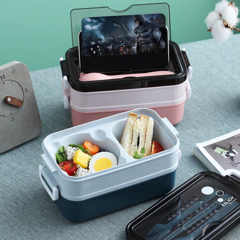 MultilayerLlunch Box Bento Box Plastic Office Car Available - Mubimart