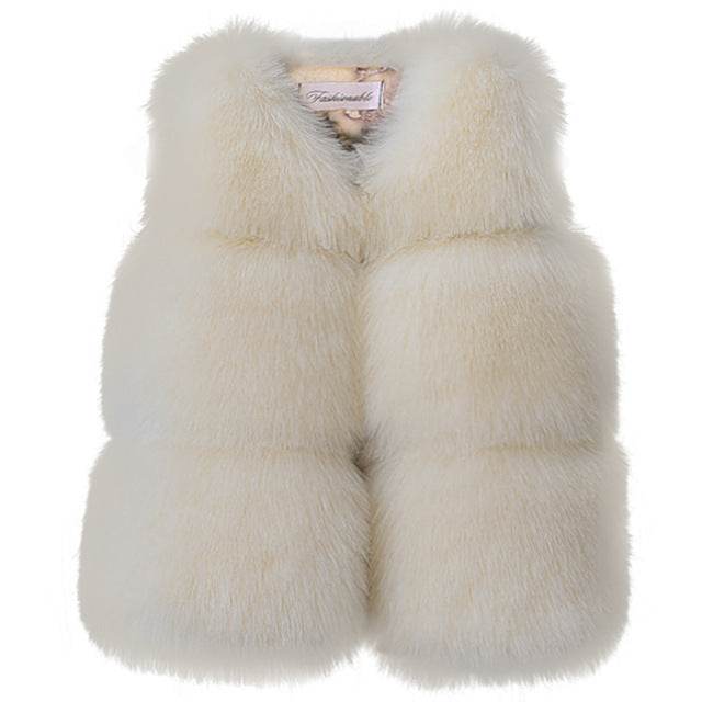 NEW Baby Girl Winter Vest Coats - Mubimart