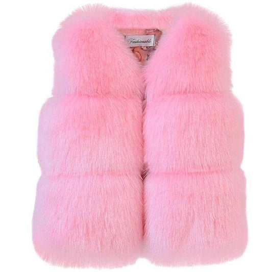 NEW Baby Girl Winter Vest Coats - Mubimart