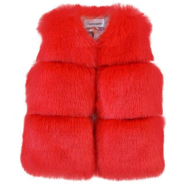 NEW Baby Girl Winter Vest Coats - Mubimart