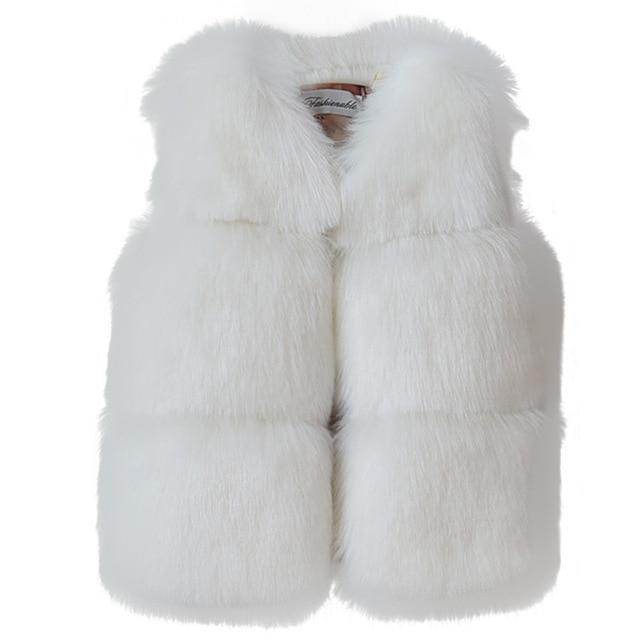 NEW Baby Girl Winter Vest Coats - Mubimart