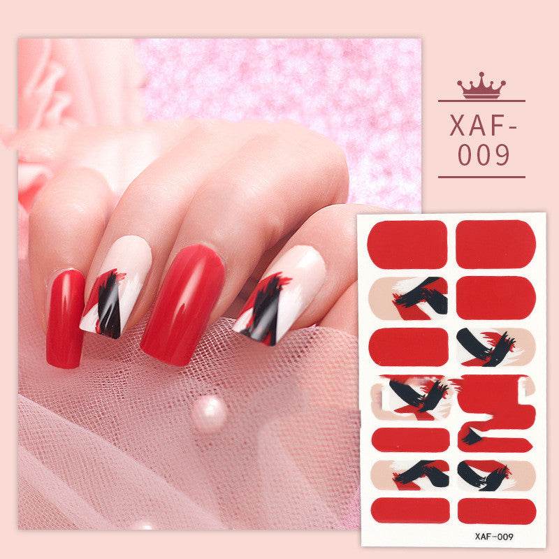 Nail Art Imitation Diamond Nail Polish Film Nail Sticker Nail Polish Glue - Mubimart