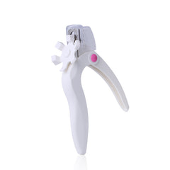 Nail Art Scissors False Nail Tips Edge Cutter - Mubimart - Nail Clipper 