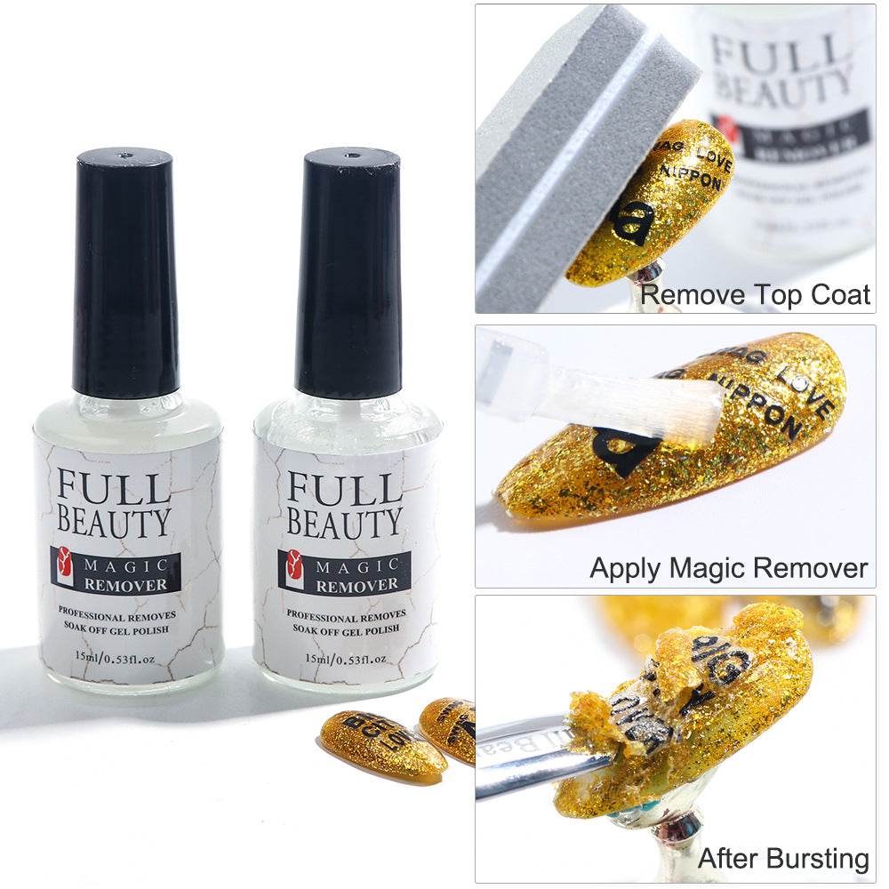 Nail Polish 15ml Nail Remover - Mubimart