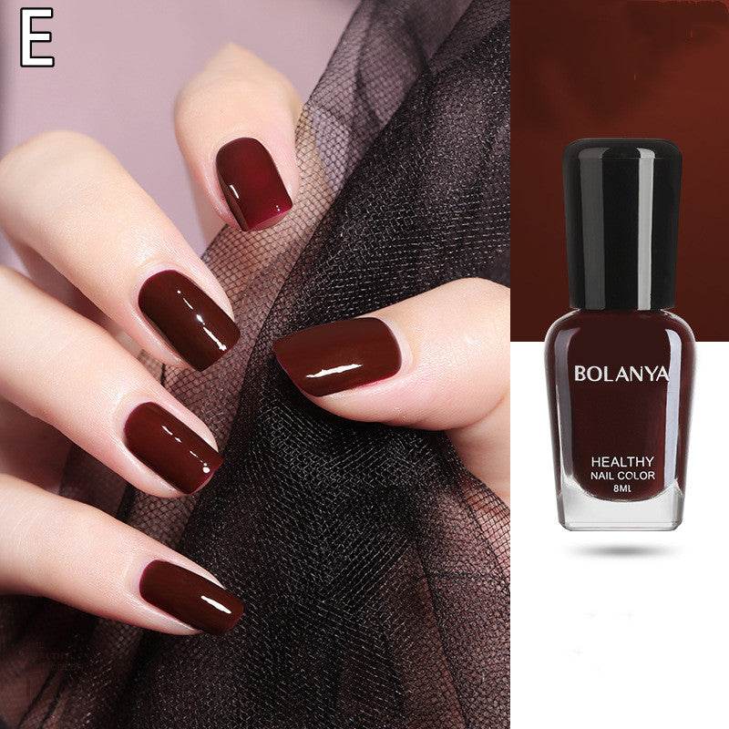 Nail Polish Autumn And Winter Transparent Nail Polish Glue - Mubimart