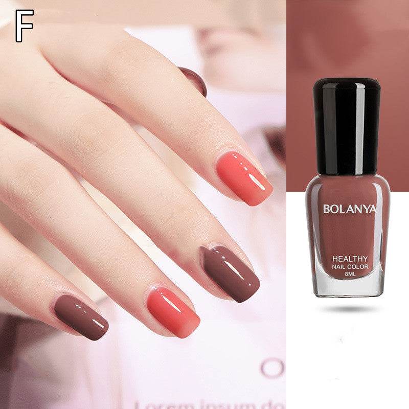 Nail Polish Autumn And Winter Transparent Nail Polish Glue - Mubimart
