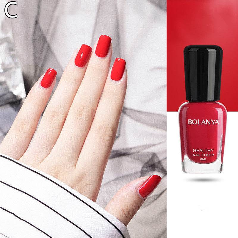 Nail Polish Autumn And Winter Transparent Nail Polish Glue - Mubimart