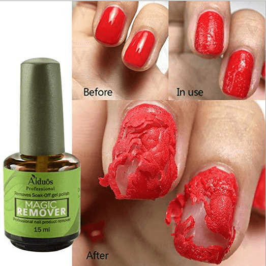 Nail Polish Burst Magic Nail Polish Remover Fast Soak Off Sticky Nail Gel Polish Degreaser Cleaner - Mubimart