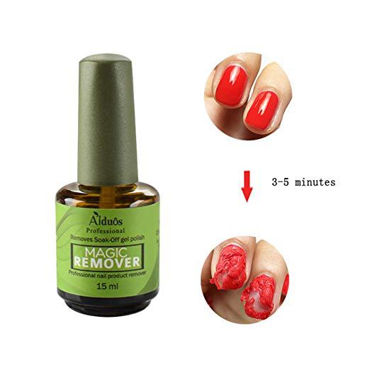 Nail Polish Burst Magic Nail Polish Remover  Fast Soak Off Sticky  Nail Gel Polish Degreaser Cleaner - Mubimart - Nail Polish Remover 